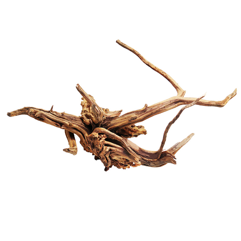 Natural Driftwood Aquarium Decor, Mini Tree Branch Ornament for Fish Tank - Image 4