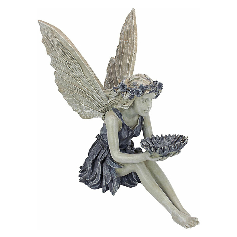 Sitting Fairy Garden Statue - Image 5