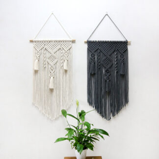 Nordic Cotton Rope Woven Tapestry