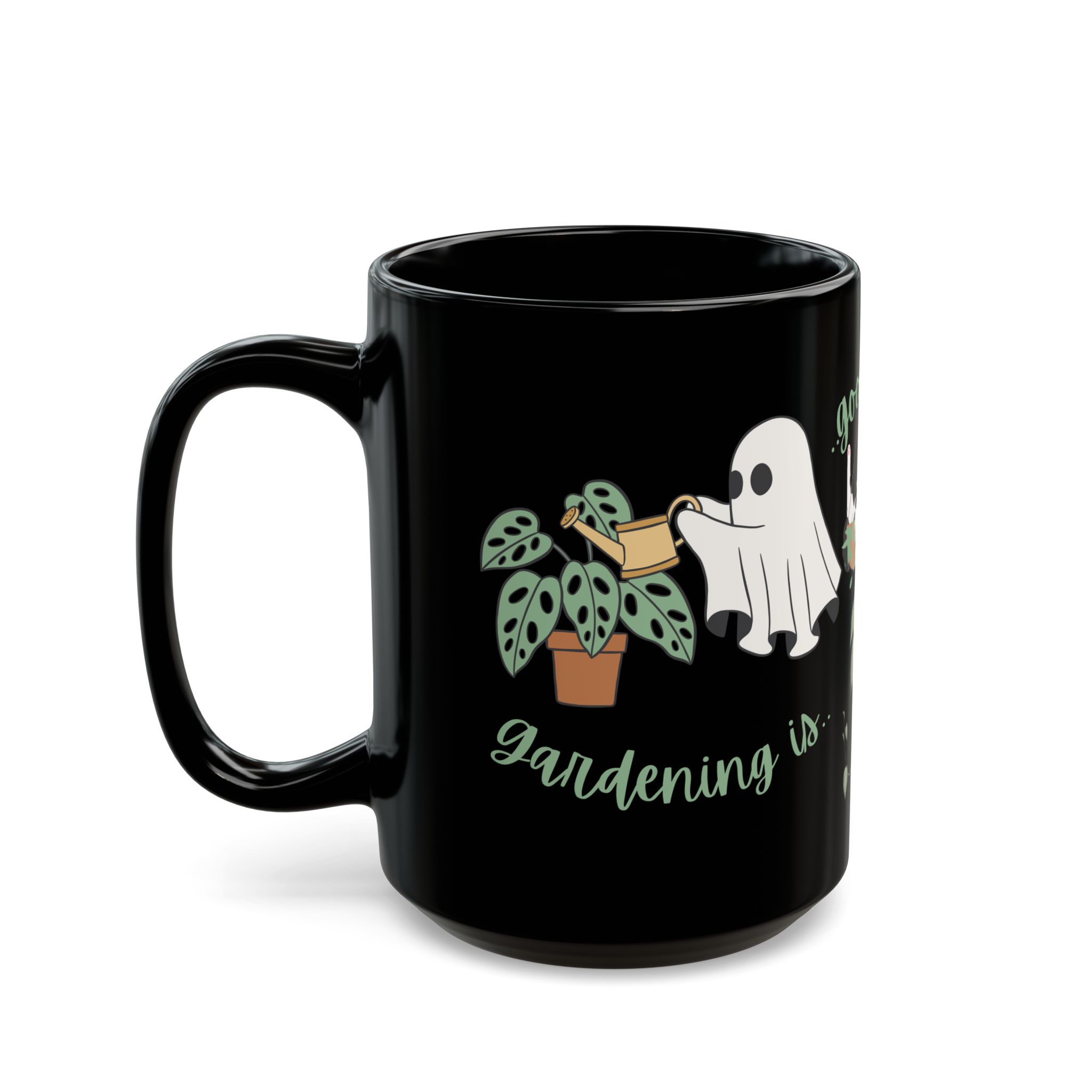 Gardening Is Good For The Soul Ghost Mug | Halloween Coffee Cup | Halloween Decor - Image 7