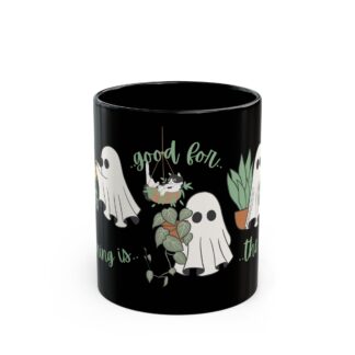 Gardening Is Good For The Soul Ghost Mug | Halloween Coffee Cup | Halloween Decor