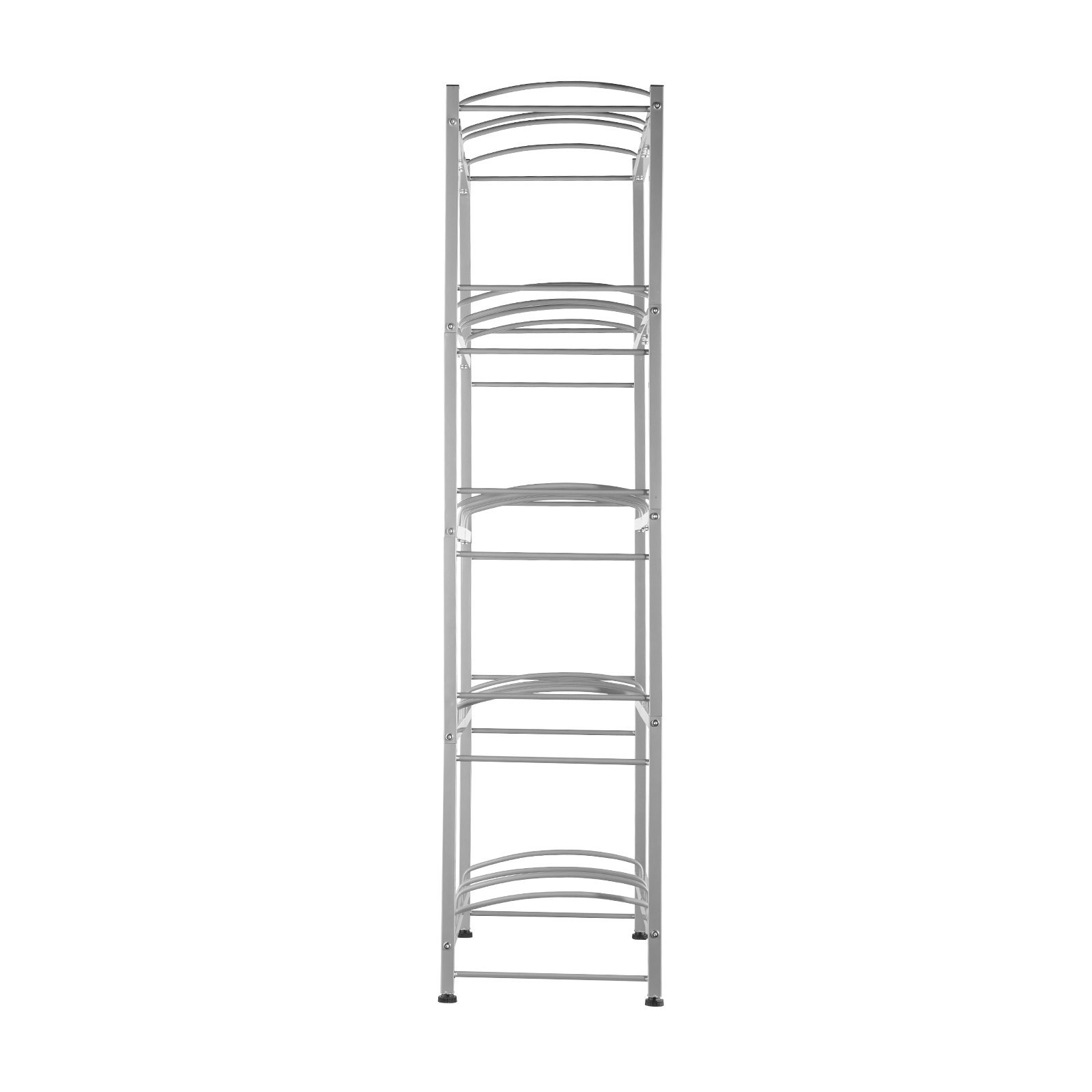 VEVOR 5-Tier Water Jug Holder Double Row Water Jug Rack 10 Bottles Silver Gray - Image 3